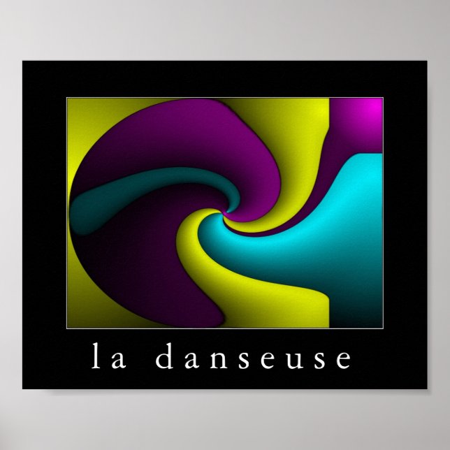 la danseuse poster (Framsidan)