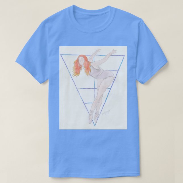 La Danseuse T Shirt (Design framsida)