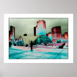 La Défense Art. - Paris/Frankrike Poster