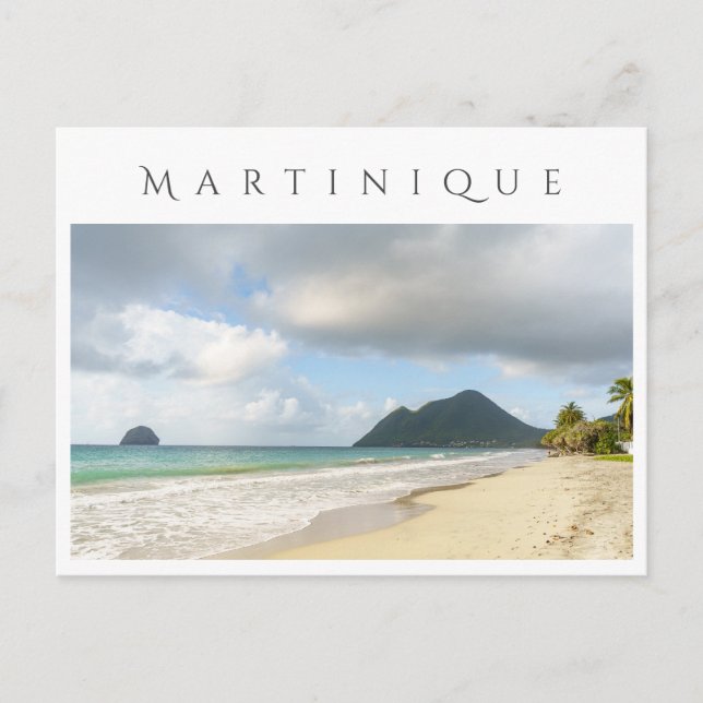 La Diamant, Martinique resa Vykort (Framsida)