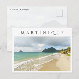 La Diamant, Martinique resa Vykort