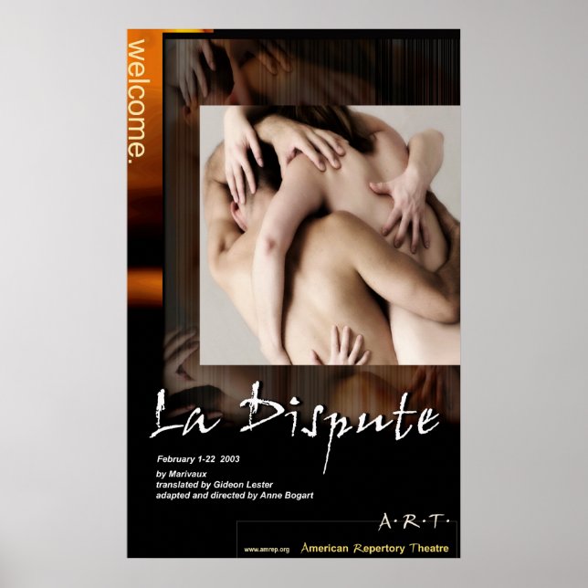 LA DISPUTE POSTER (Framsidan)