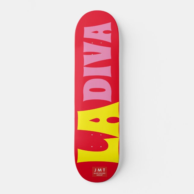 LA DIVA Skateboard (Framsida)