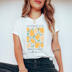La Dolce Vita Amalfi Kusten Italien Lemons Travel T Shirt