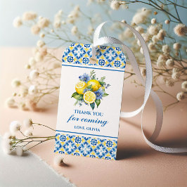 La Dolce Vita Citron Tack Presentetikett