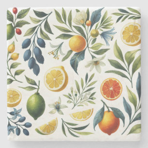 La Dolce Vita Citrus-Théed Mediterranean Blue Stenunderlägg