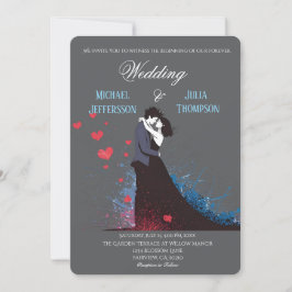 La Dolce Vita Fransk inspiration Classic 1940-tale Inbjudningar