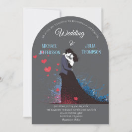 La Dolce Vita Fransk inspiration Classic 1940-tale Inbjudningar