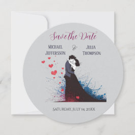 La Dolce Vita Fransk inspiration Classic 1940-tale Spara Datumet