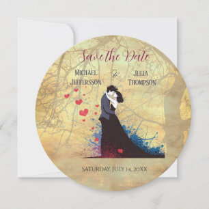 La Dolce Vita Fransk inspiration Classic 1940-tale Spara Datumet