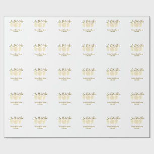 La Dolce Vita gul citron bröllopsdusch pastell bo Presentpapper