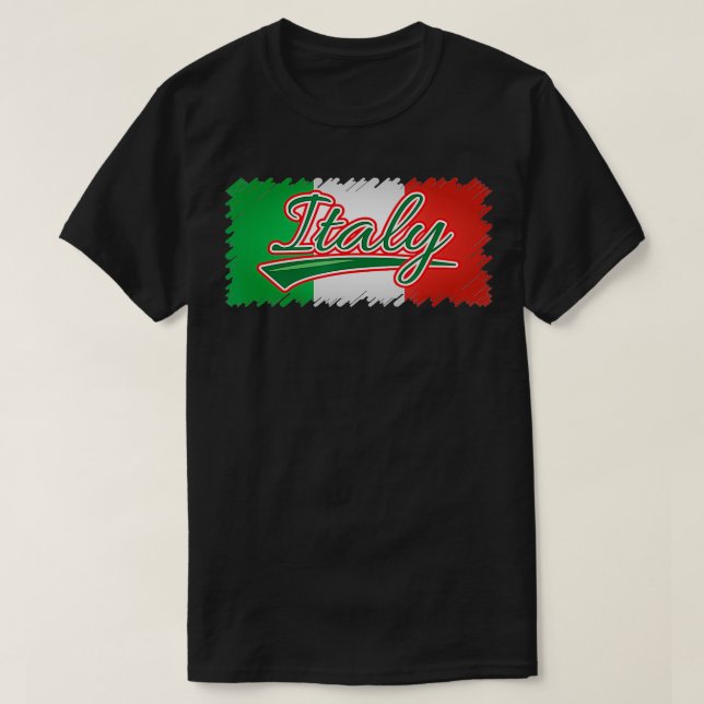 La Dolce Vita I italiensk livsstil T Shirt (Design framsida)