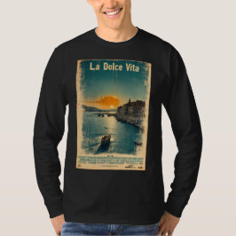. La Dolce Vita - Inspired by 1960s Posters T Shirt