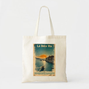 . La Dolce Vita - Inspirerad av 1960-talets Affisc Tygkasse