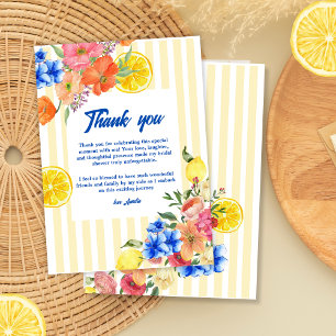 La dolce vita Italiana Lemon Sommar Möhippa Tack Kort