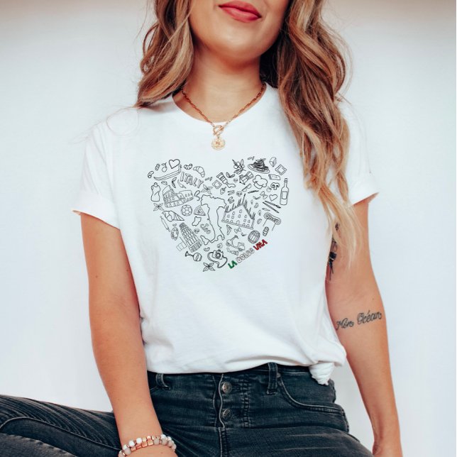 La Dolce Vita Italien Travel - Sommar i Italien T Shirt (Skapare uppladdad)