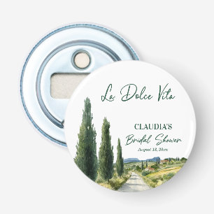 La Dolce Vita Italiensk Bröllopsfavor för brudvisn Flasköppnare