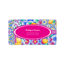 La Dolce Vita Italienska bröllopsinbjudan i Lemon