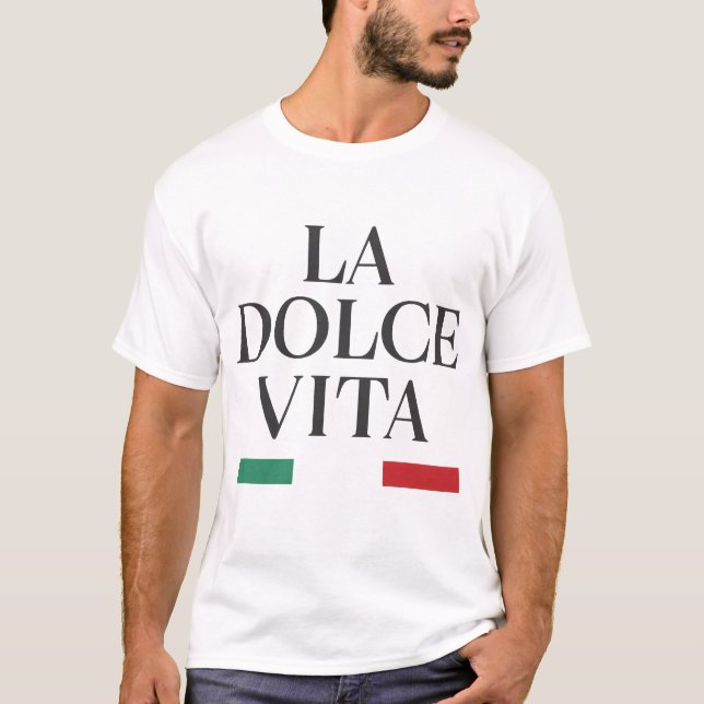 La Dolce Vita Italienska Manar's T-Shirt (Framsida)