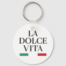 La Dolce Vita Italienska nyckelkedjan Nyckelring
