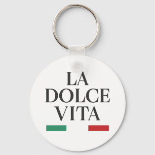 La Dolce Vita Italienska nyckelkedjan Nyckelring