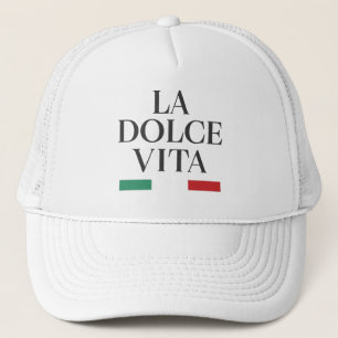 La Dolce Vita Italienska Truckerkepsen Keps