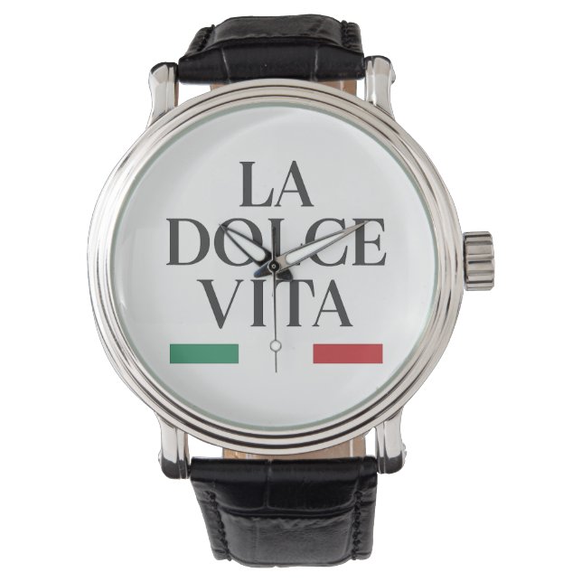 La Dolce Vita Italienska Wristwatch Armbandsur (Framsida)