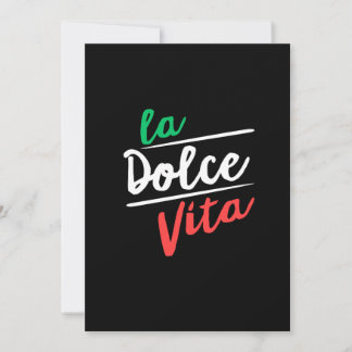 La Dolce Vita Julkort