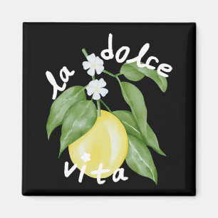 La Dolce Vita La Dolce Bride Italien Citron Matcha Magnet