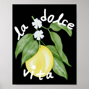 La Dolce Vita La Dolce Bride Italien Citron Matcha Poster