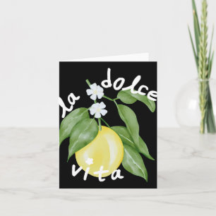 La Dolce Vita La Dolce Bride Italien Lemon Matchin Kort