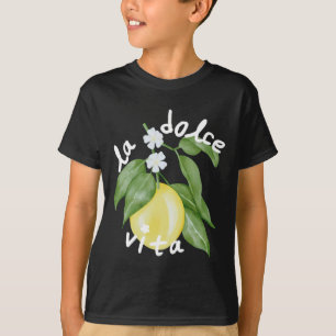 La Dolce Vita La Dolce Bride Italien Lemon Matchin T Shirt