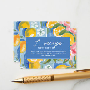 La dolce vita lemon Möhippa Ta ett recept Tilläggskort