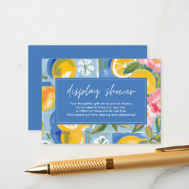 La dolce vita lemon Möhippa visning dusch Tilläggskort