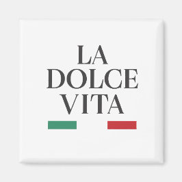 La Dolce Vita Magnet - italiensk inspiration för d