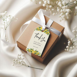 La Dolce Vita - Medelhavet Lemon Bröllop Presentetikett