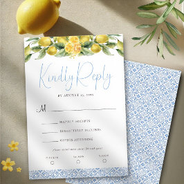 La Dolce Vita - Medelhavskort för Bröllop OSA Kort