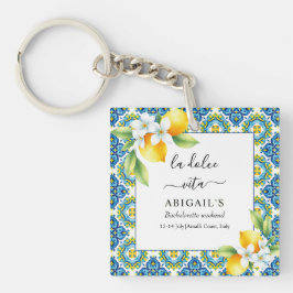La Dolce Vita Mediterranean bachelorette helg
