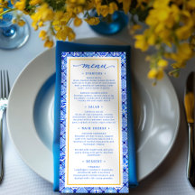 La Dolce Vita Mediterranean Möhippa Menu