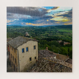 La Dolce Vita Montepulciano Italien Puzzle Pussel
