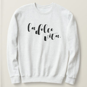 La Dolce Vita Mysigt Comfy Travel Sweatshirt T Shirt