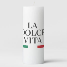 La Dolce Vita Pillar Candle