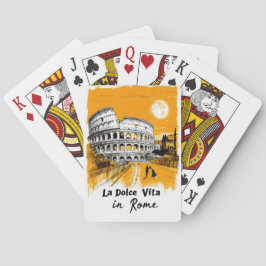 La Dolce Vita - Poster Art Casinokort