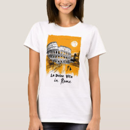 La Dolce Vita - Poster Art T Shirt