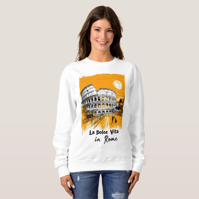 La Dolce Vita - Poster Art T Shirt (Hel framsida)