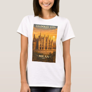 La Dolce Vita - Resemotiv Milan Vintage T Shirt