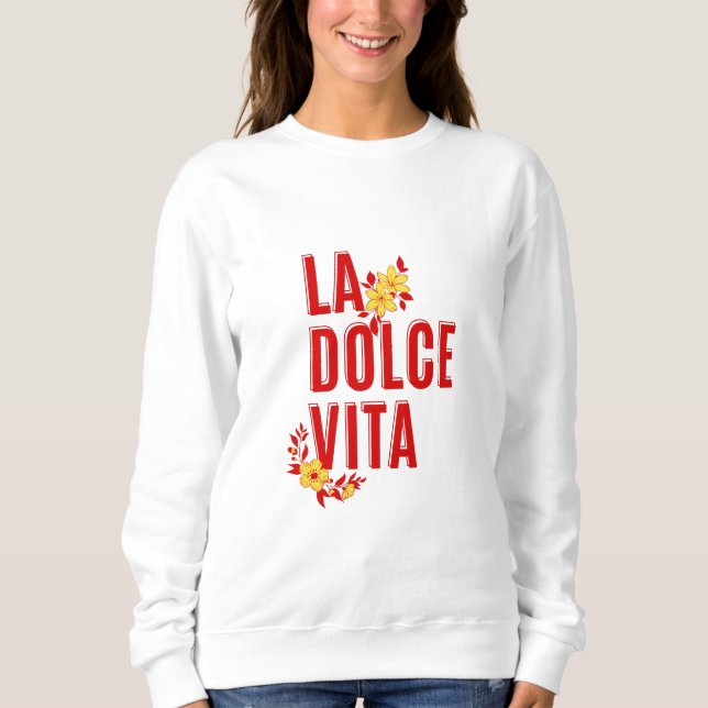 La dolce vita t shirt (Framsida)