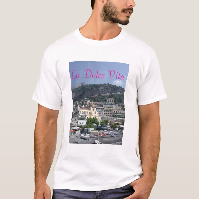 La Dolce Vita T Shirt (Framsida)