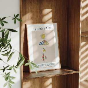 La Dolce Vita under Sol Poster