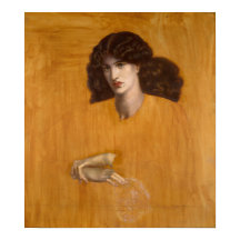 La Donna Della Finestra Dante Rossetti Canvas